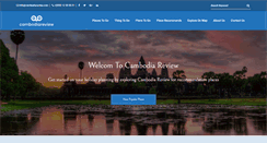 Desktop Screenshot of cambodiareview.com